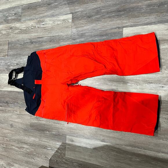 Salomon BRILLIANT SUSPENDERS Men's Pants Snow WaterProof Ski Pants 3XL - Picture 2 of 11